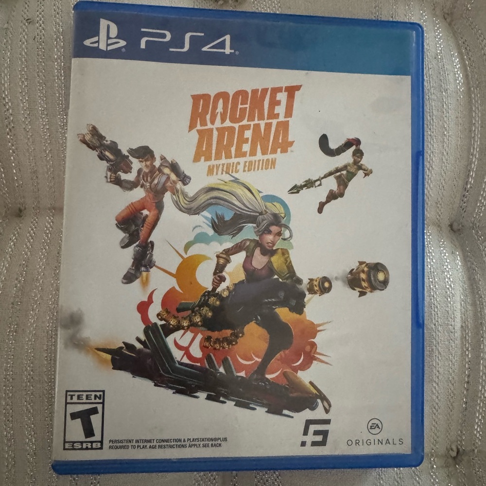 Rocket Arena Blue Multiplayer Action Game